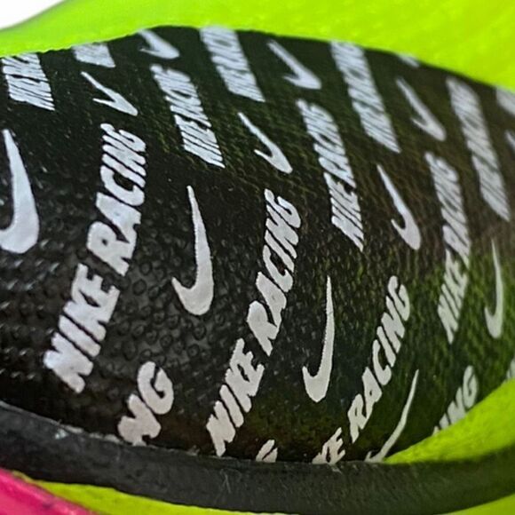 Nike Rival Waffle 6 Cross Country Volt Black Pink DX7998-700 size 7/ 8.5 Womens - Picture 4 of 9